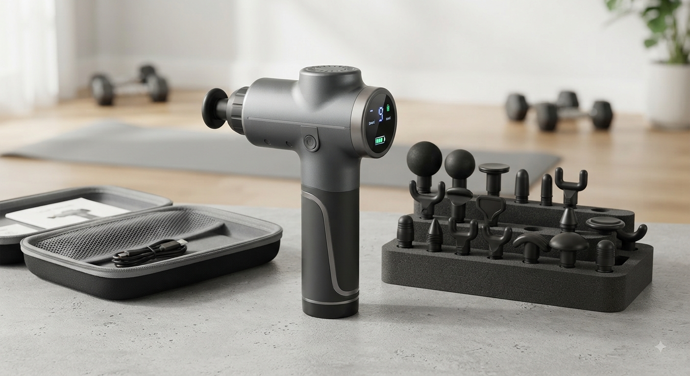 16 Head Massage Gun