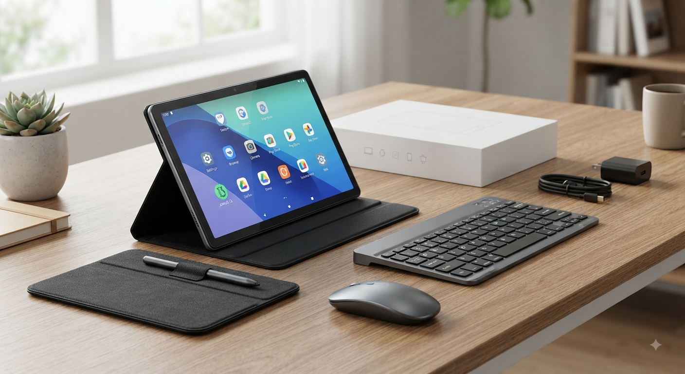 10-Inch Android 13 Tablet Bundle
