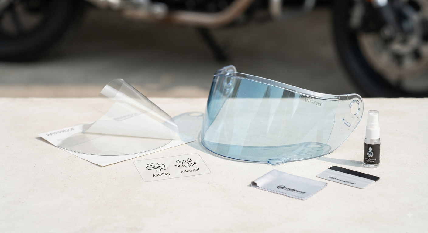 Universal Helmet Visor Anti-Fog Film