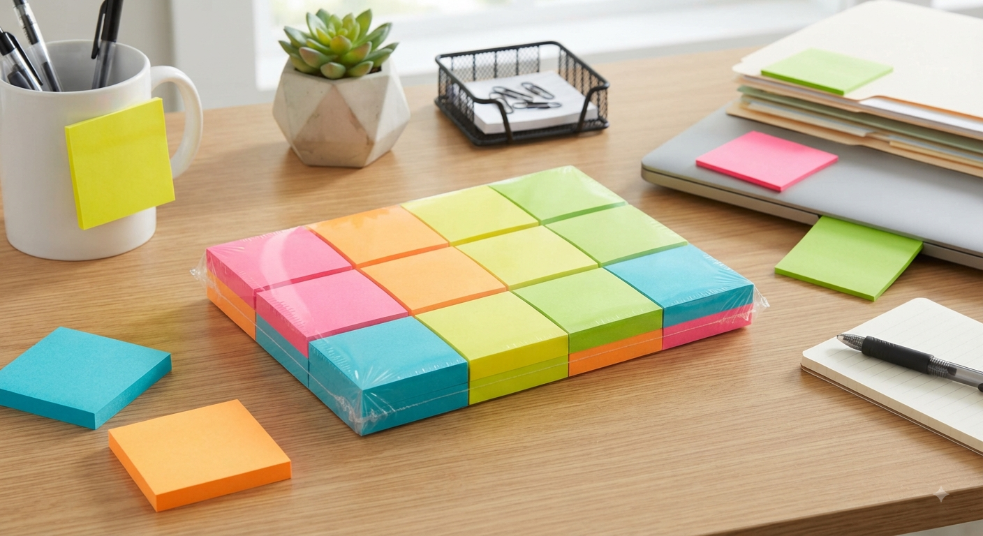 Sticky Notes 3x3 (12 Pads)