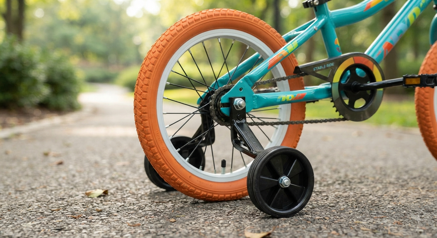 Adjustable Kids Training Wheels