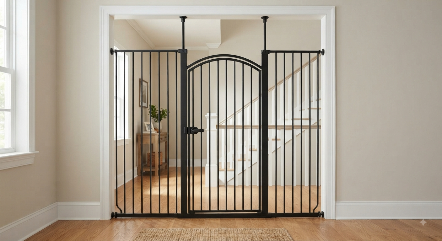 Pressure Mounted Cat Gate
