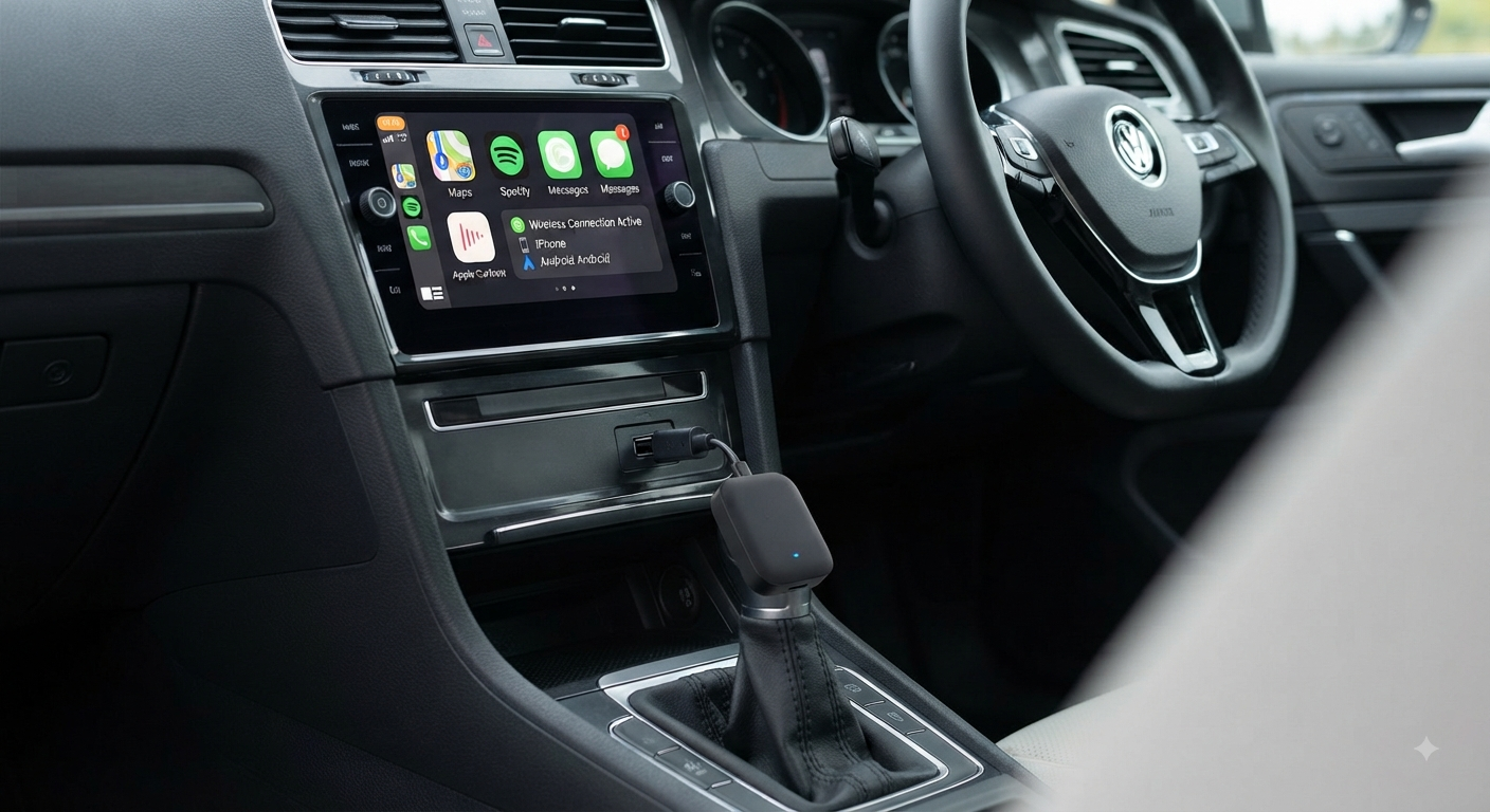 2 in 1 Wireless CarPlay Adapter