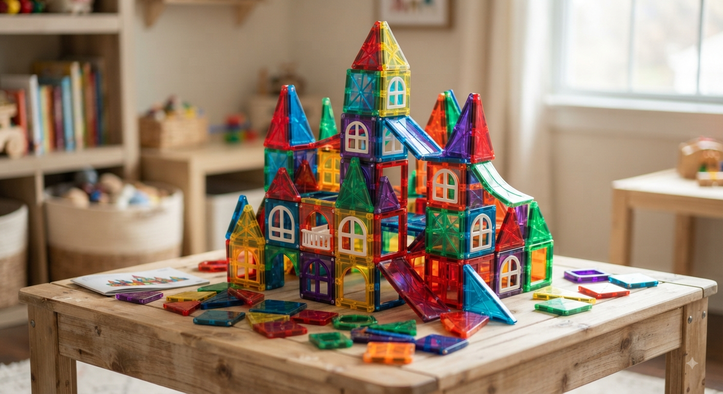 Magnetic Building Blocks Set