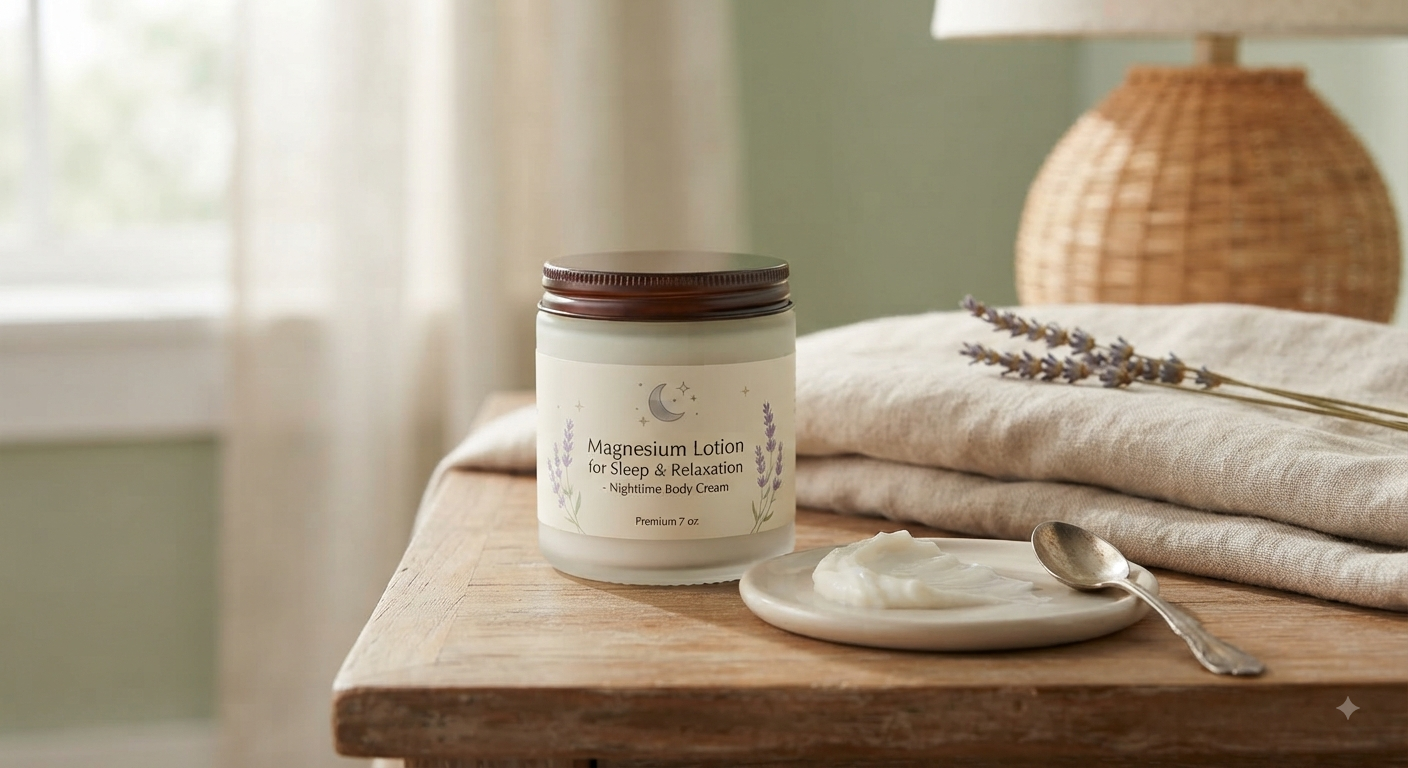 Magnesium Lotion for Sleep & Relaxation