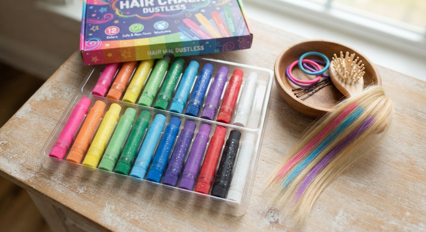 Hair Chalk Dustless Set