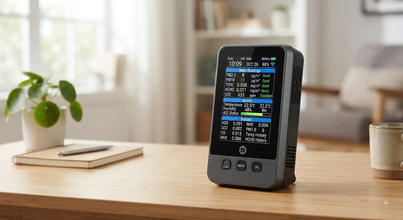 16-in-1 Indoor Air Quality Monitor