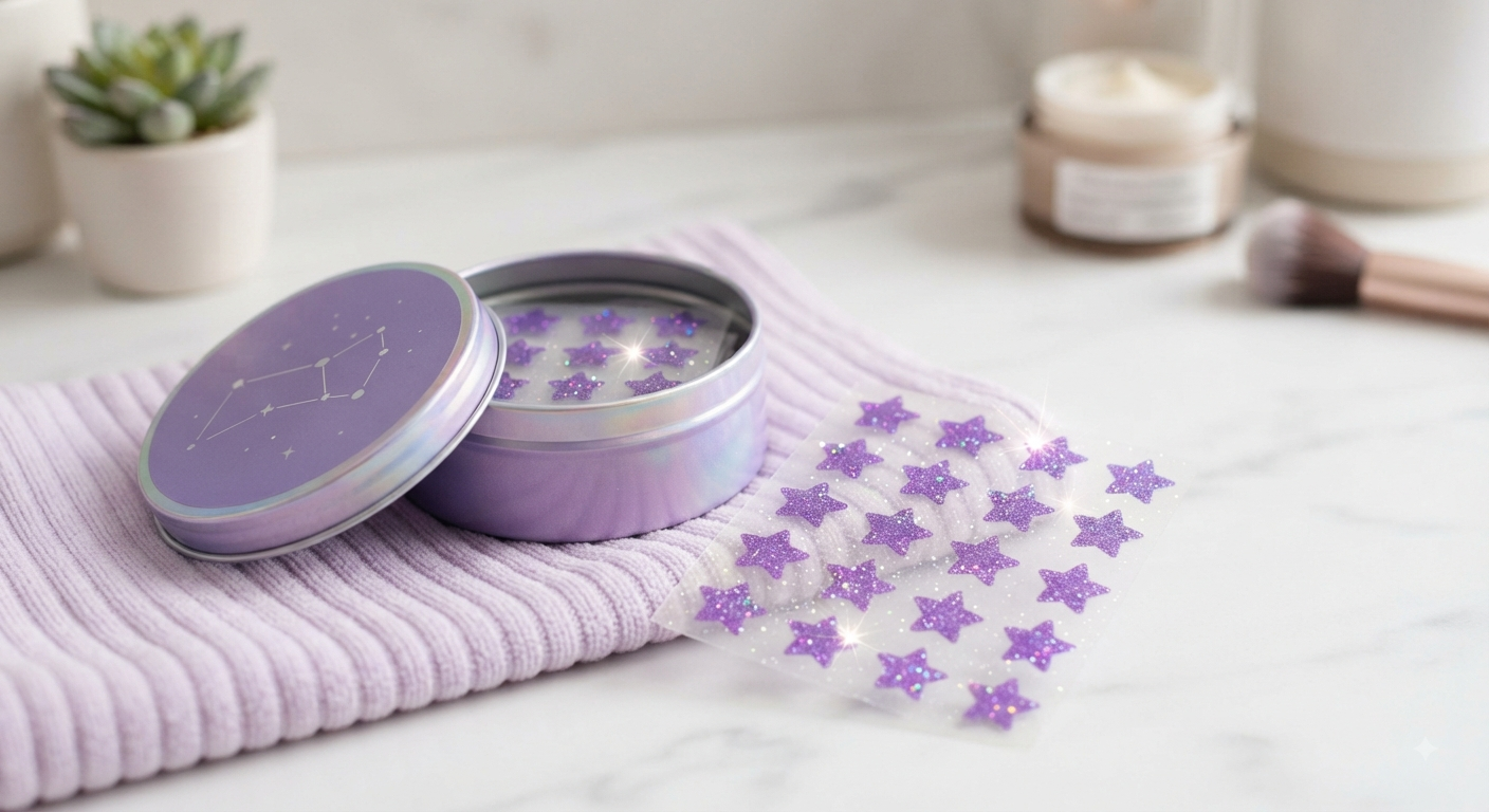 Glitter Star Pimple Patches