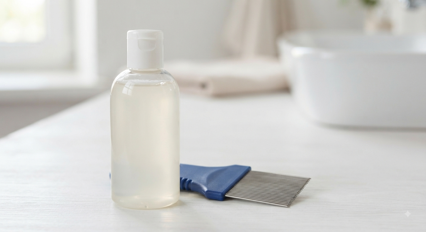 Lice Shampoo with Nit Comb