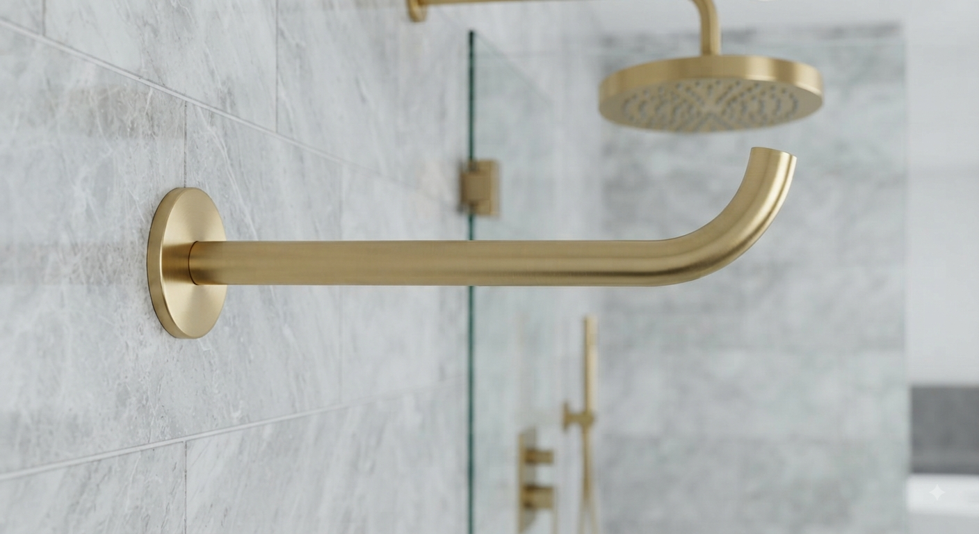 16 Inch Shower Arm with Flange