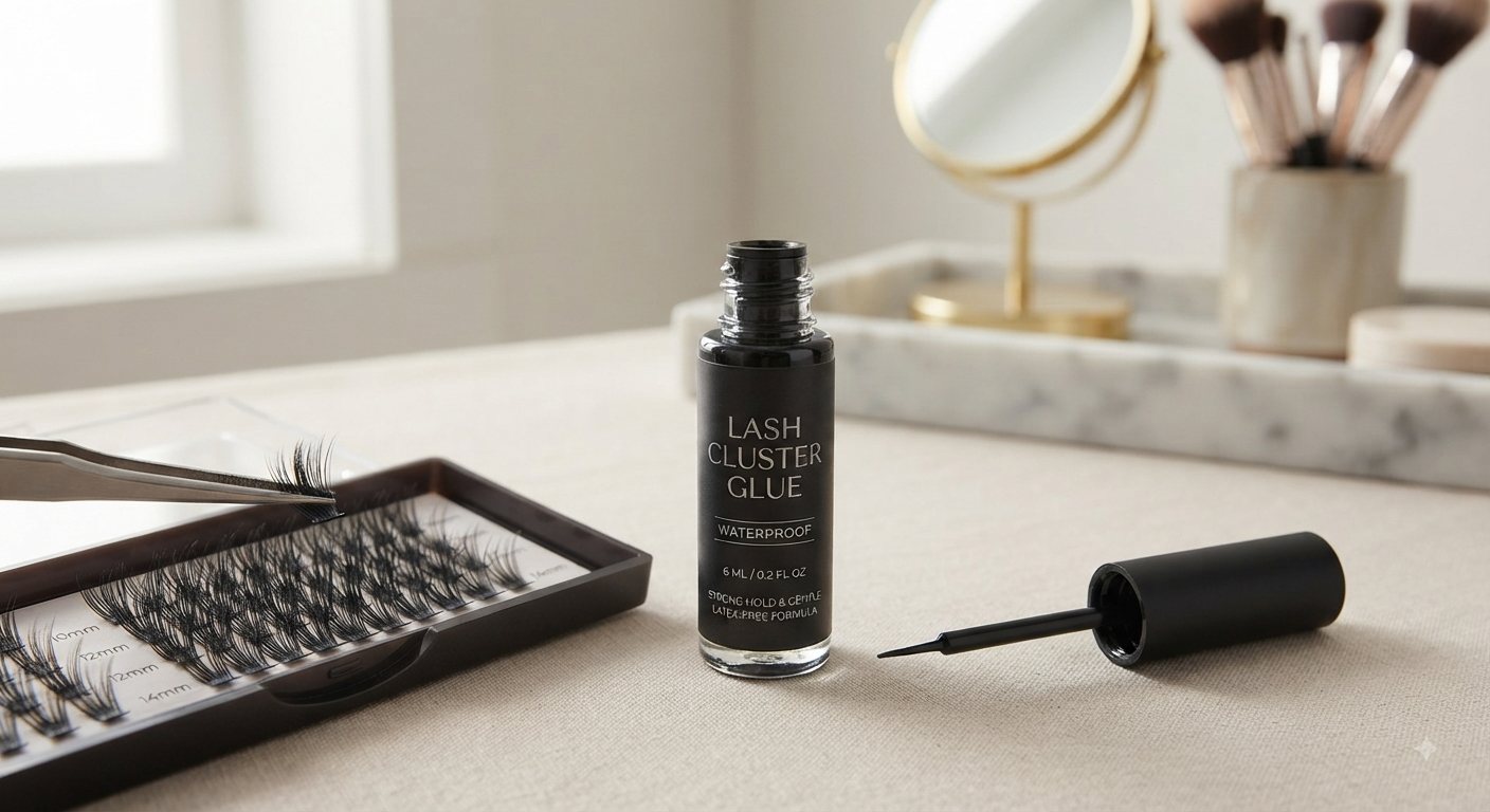 Black Waterproof Lash Cluster Glue