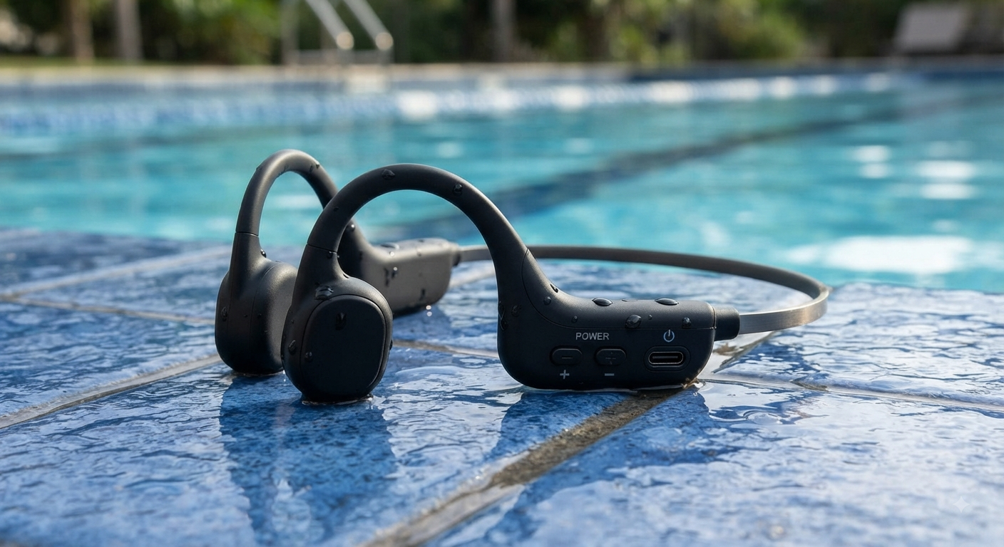 Bone Conduction Swimming Headphones