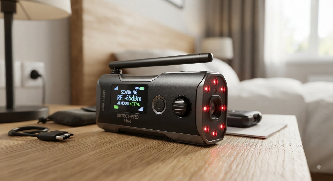 7-in-1 Hidden Camera Detector
