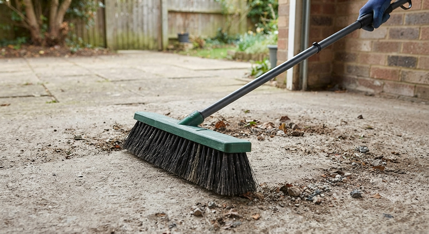 Heavy Duty Outdoor Broom
