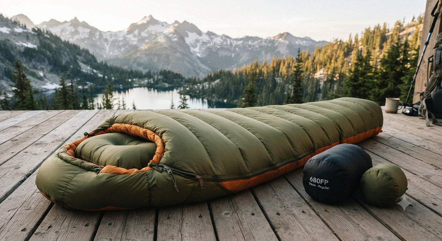 4-Season Down Sleeping Bag