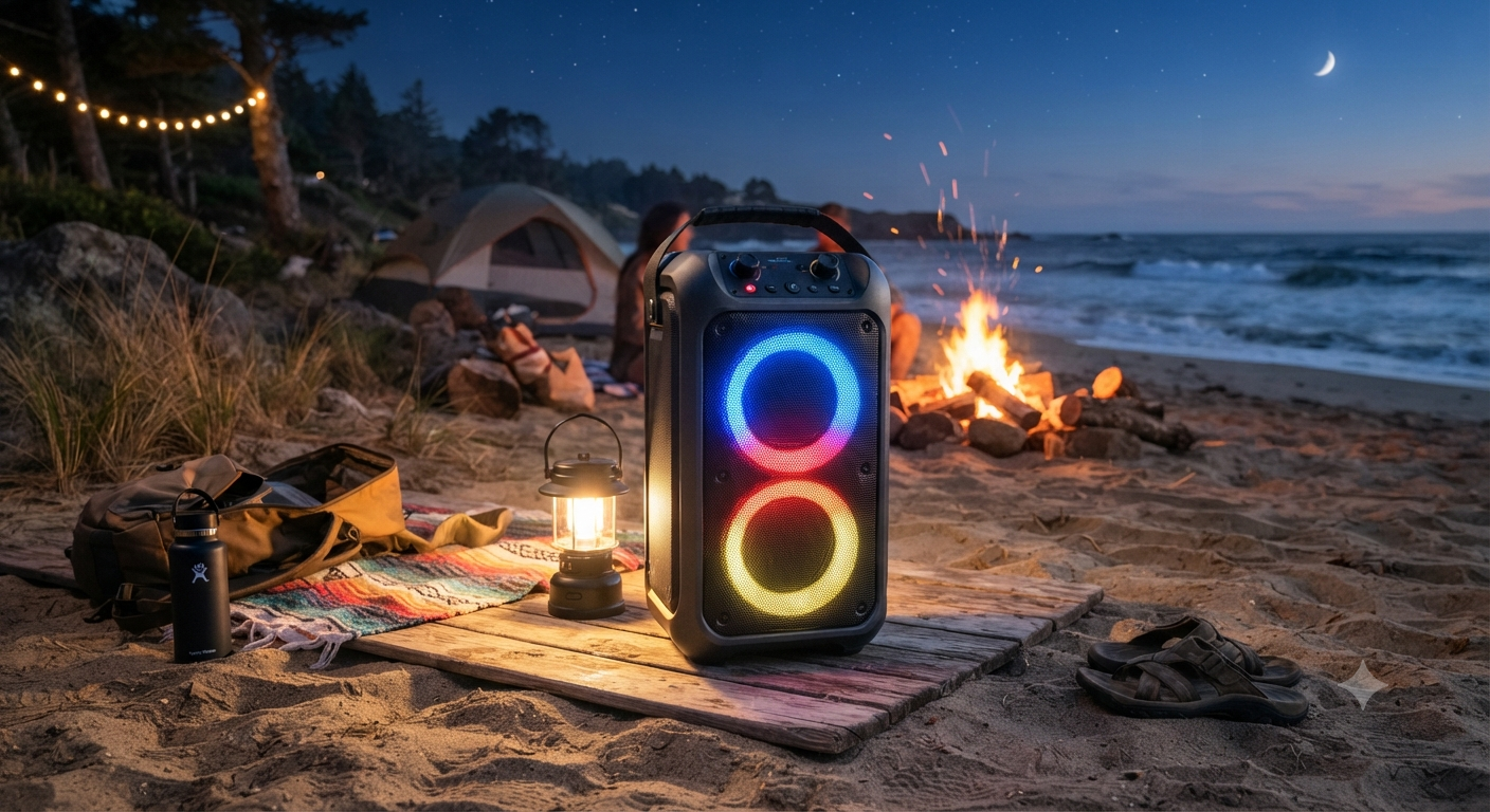 120W Outdoor Party Bluetooth Speaker