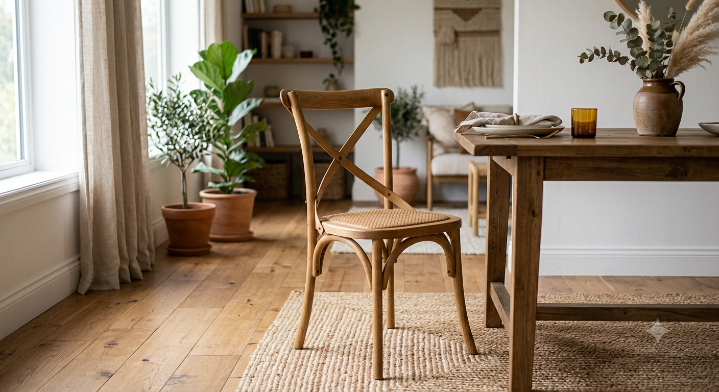 Crisa Cross Chair