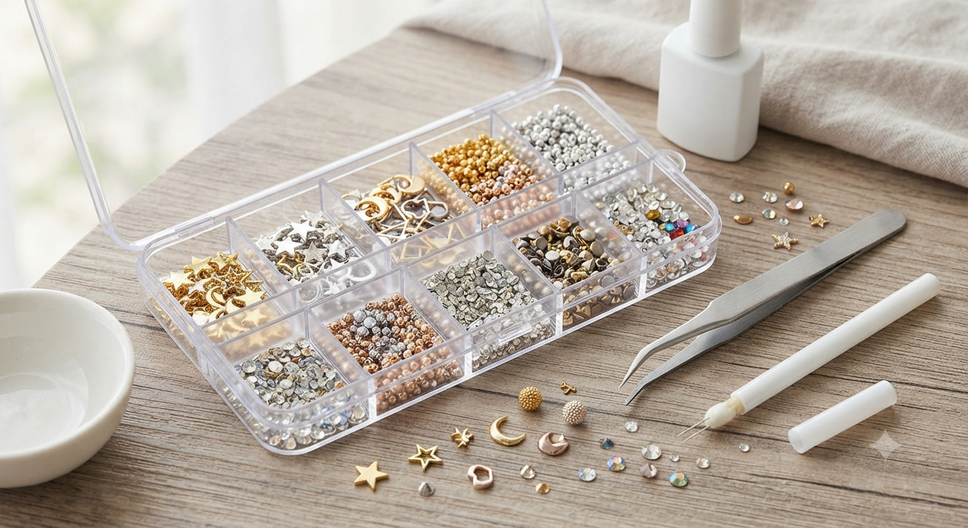 3D Star Nail Charms for DIY Manicures