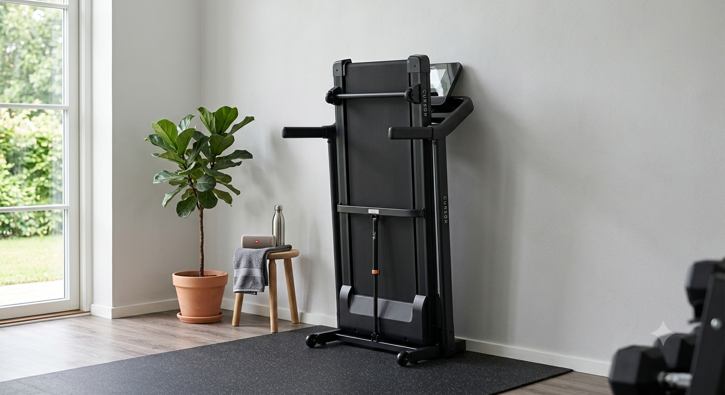 Cursor Folding Treadmill