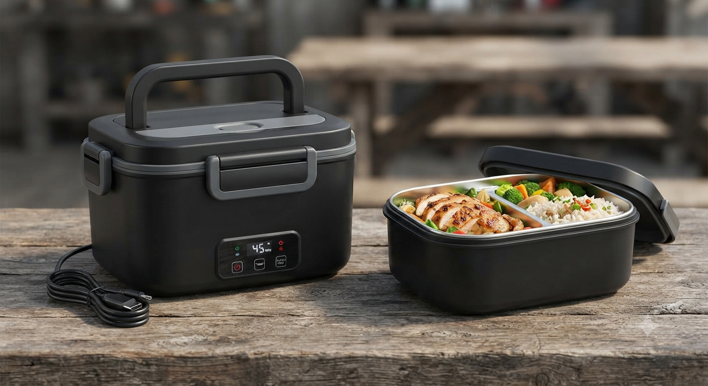 1L Rechargeable Electric Lunch Box