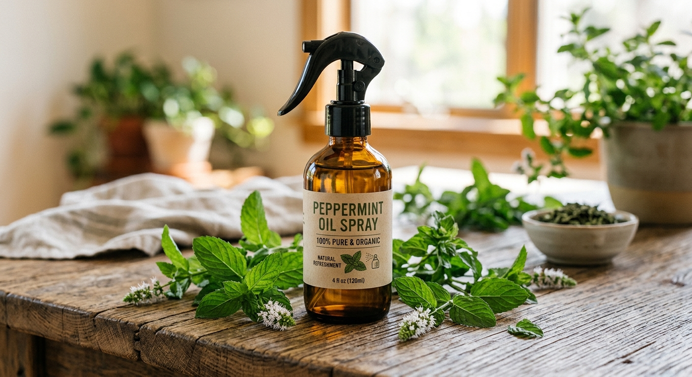 Peppermint Oil Spray