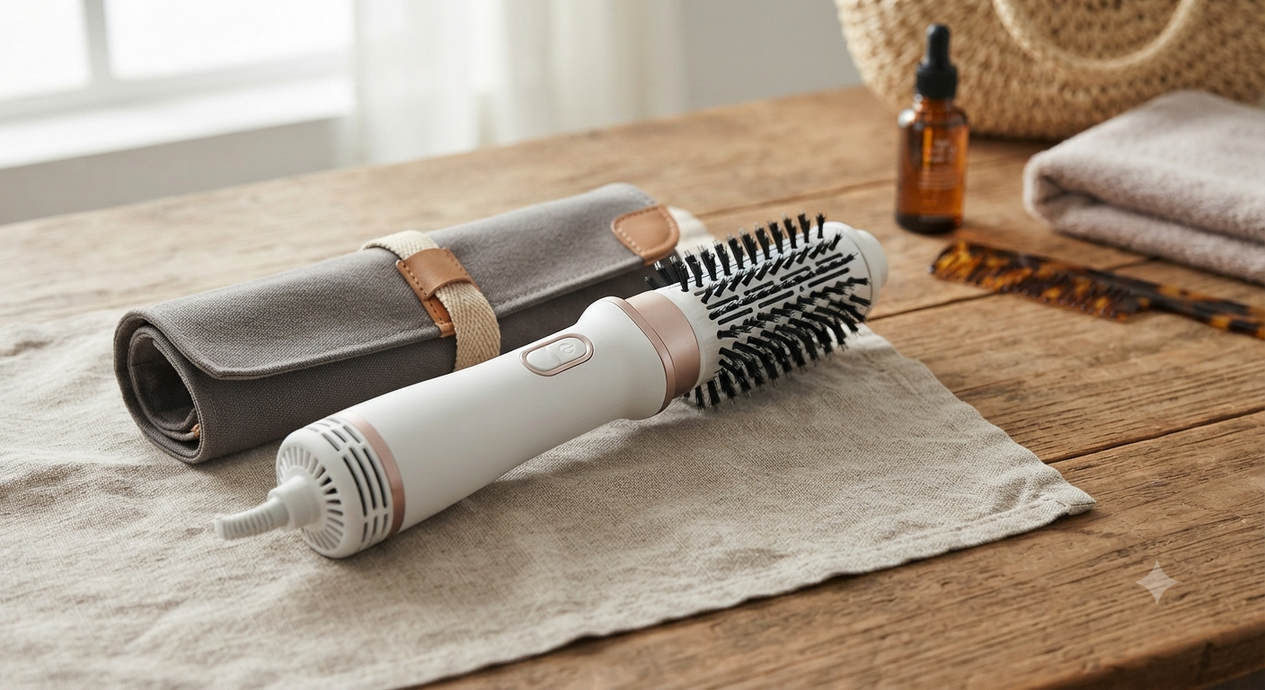 Mini Travel Blower Brush