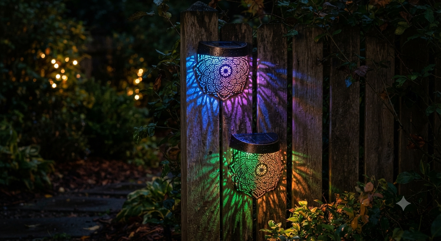 Outdoor Solar Lights 2-Pack