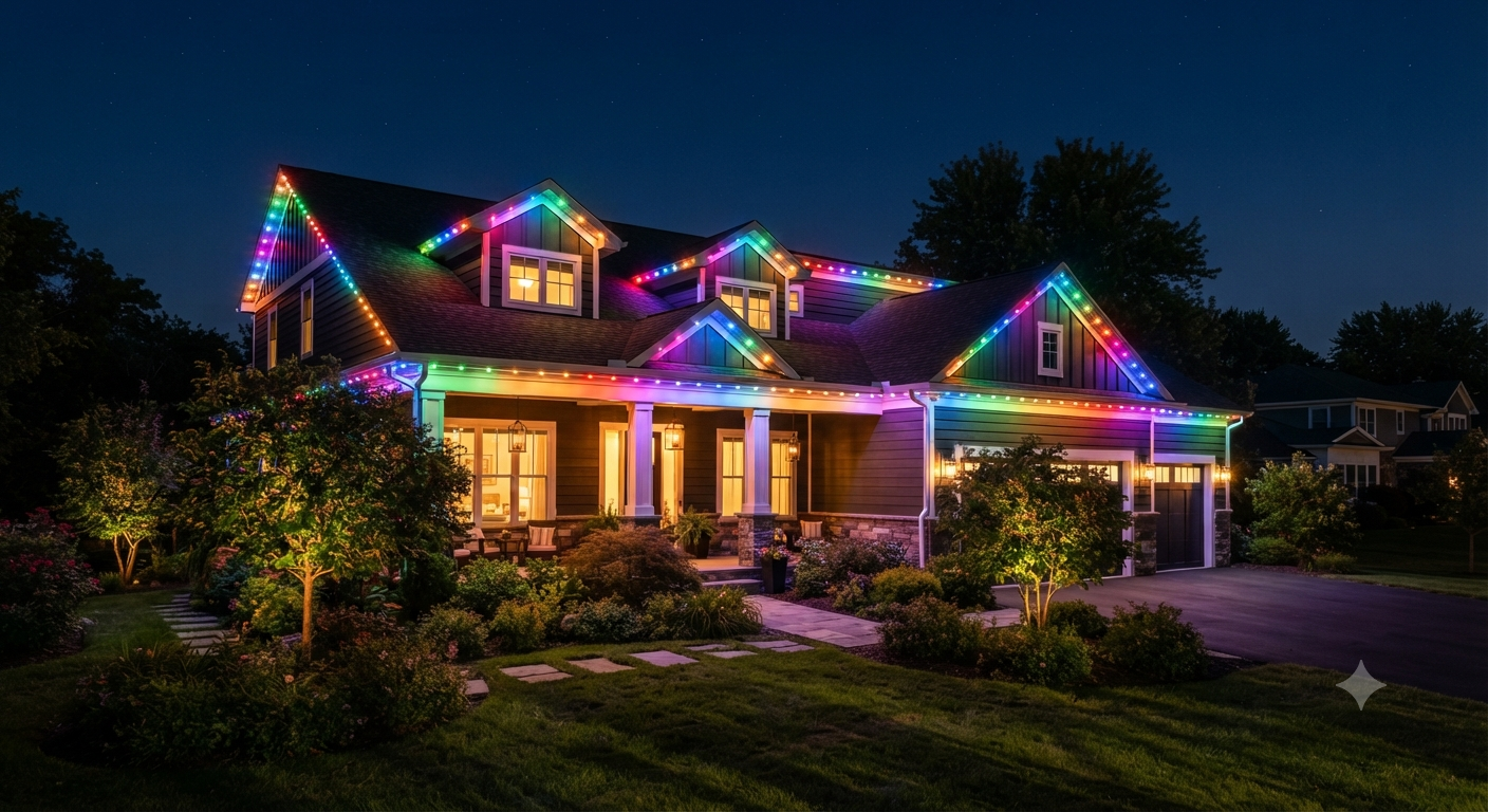 Permanent Outdoor Lights for House