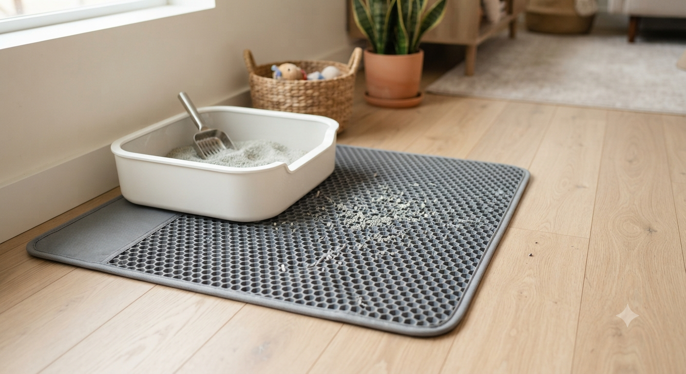 Honeycomb Cat Litter Mat