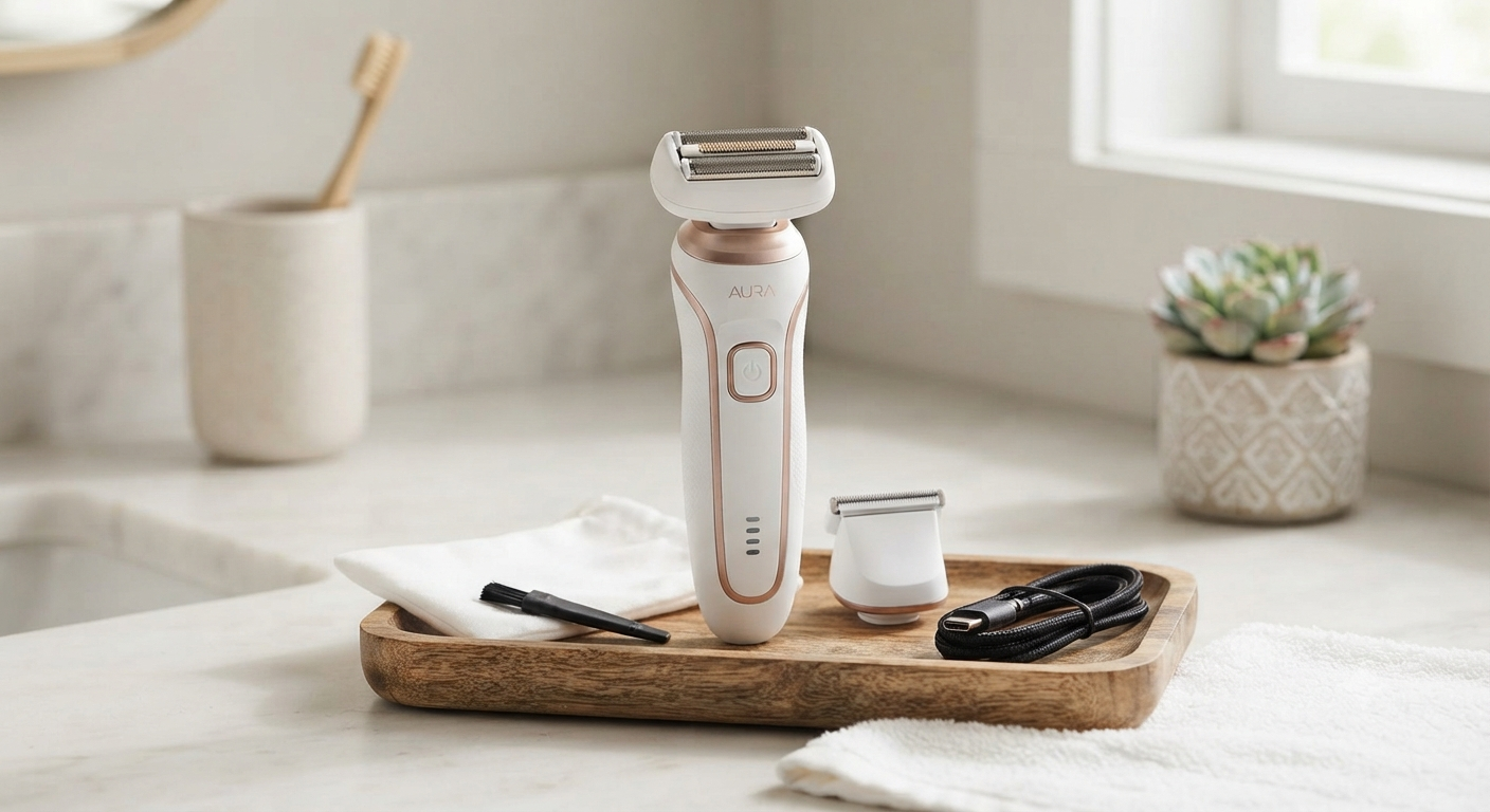 2-in-1 Bikini Shaver for Women