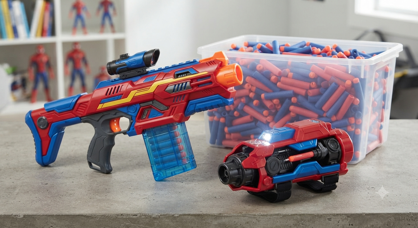 Motorized Foam Dart Blaster