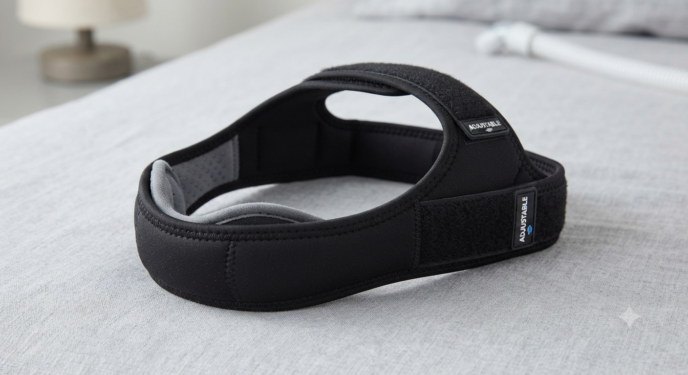 Adjustable Anti-Snoring Chin Strap
