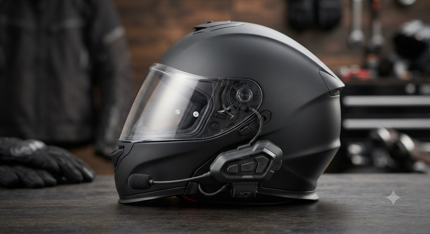 X3 Motorcycle Headset