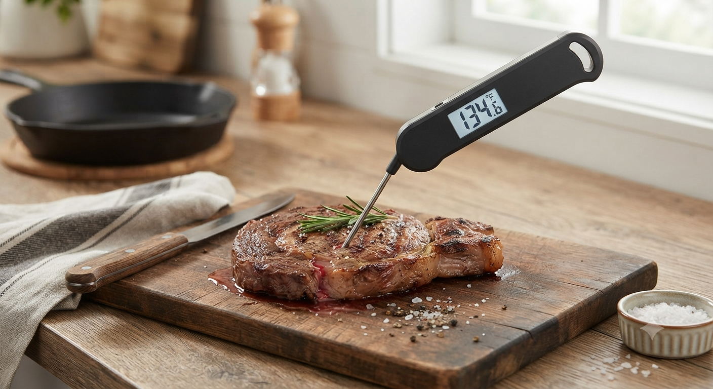 Digital Meat Thermometer Foldable