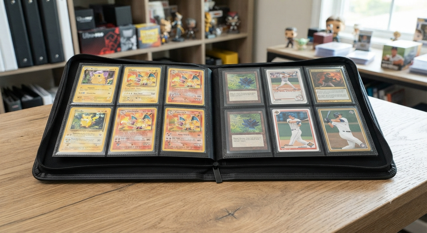 4-Pocket Trading Card Binder