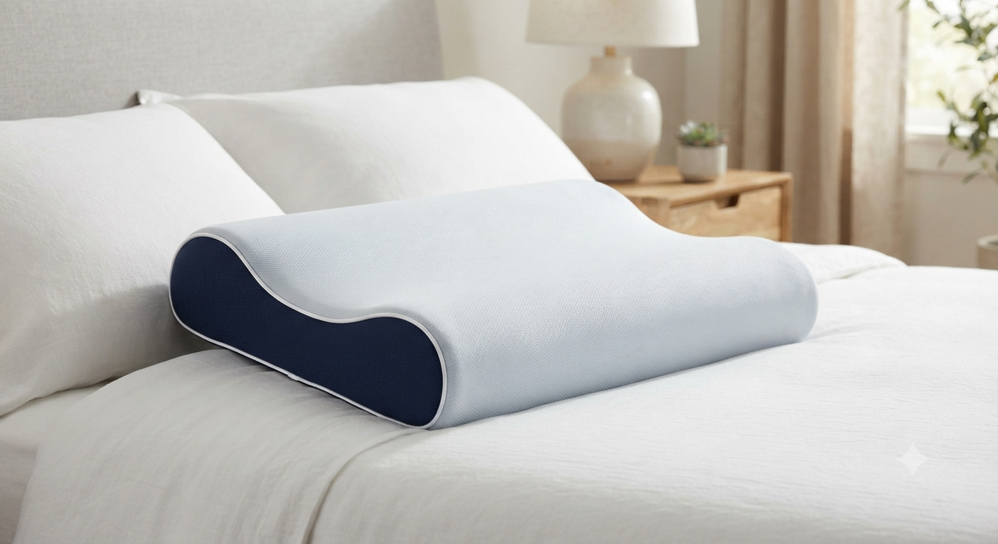 Ergonomic Pillow for All Sleepers