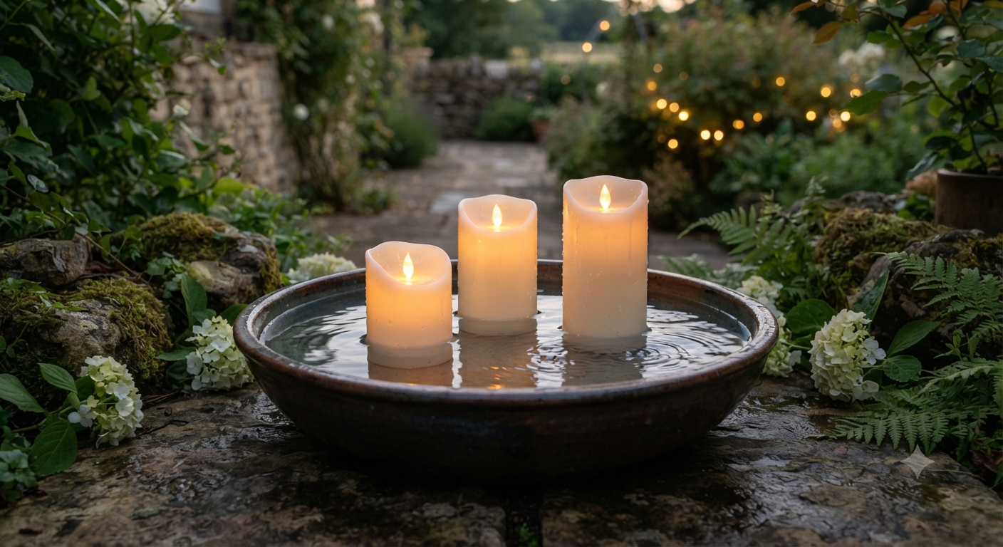 Flameless Waterproof Candles