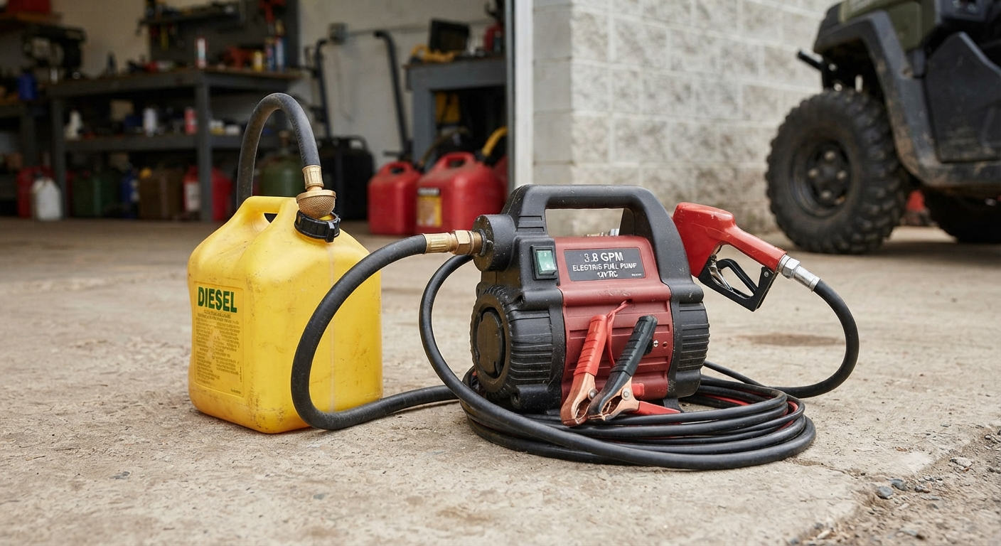 3.8GPM Electric Fuel Transfer Pump