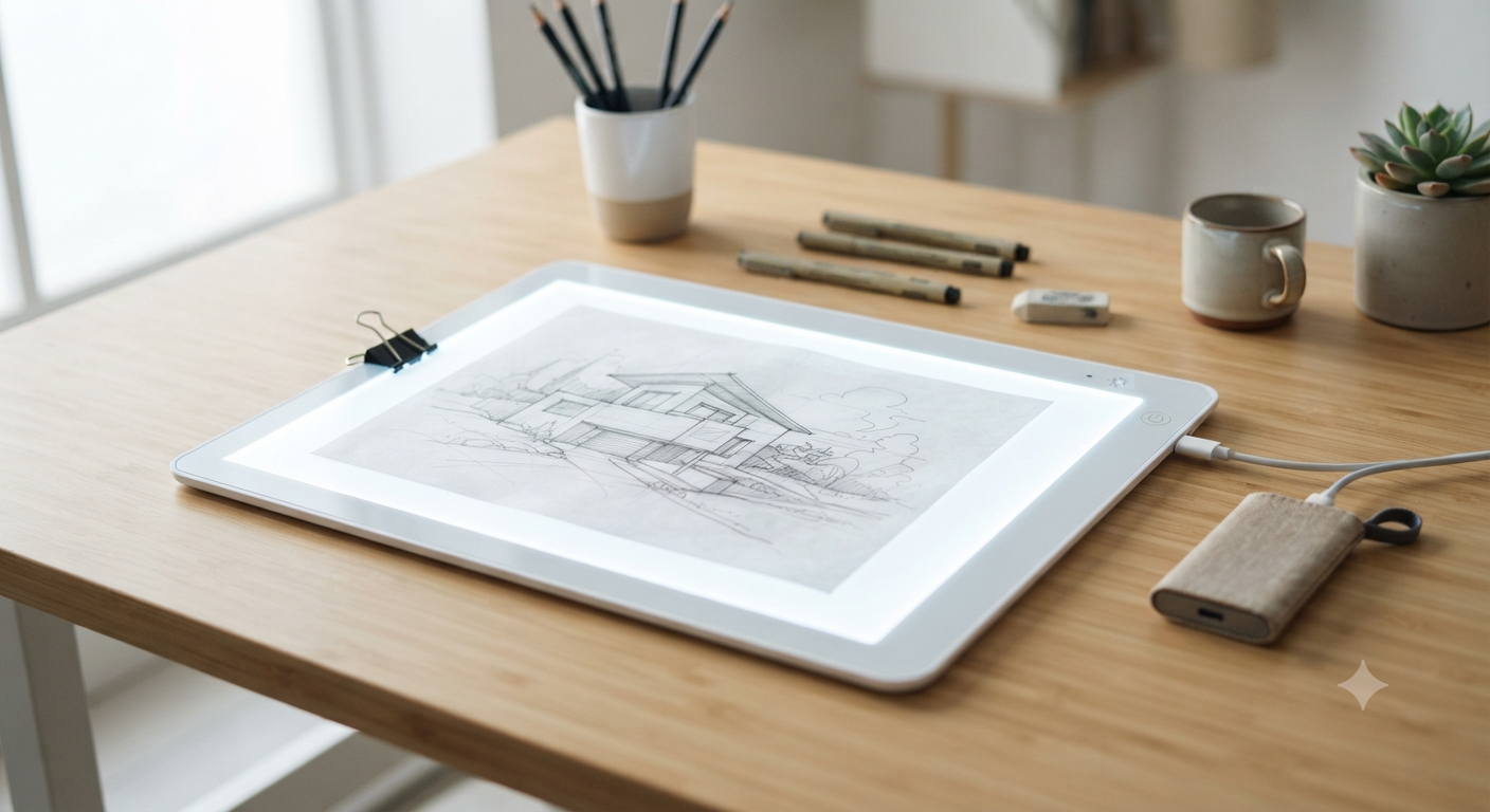 Rechargeable LED Drawing Board
