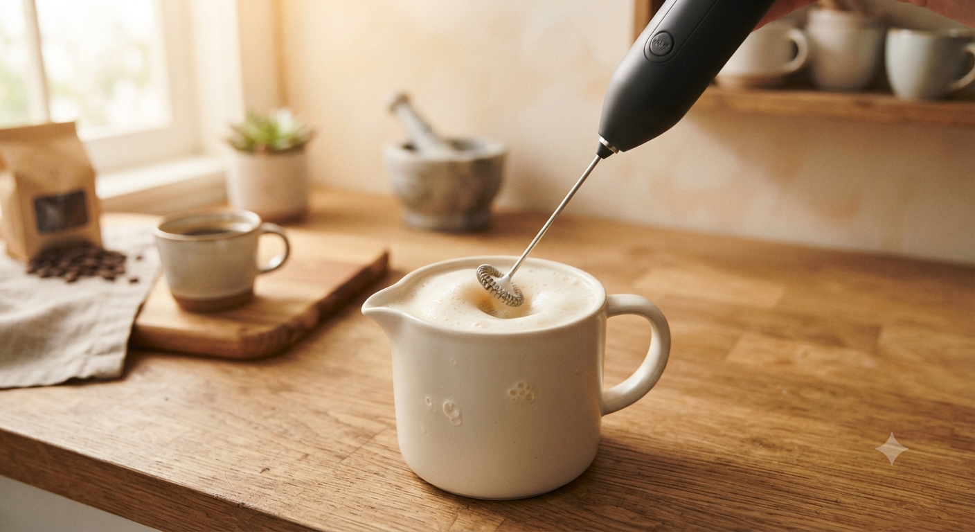 Portable Milk Frother Stick