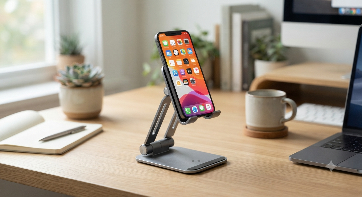 Adjustable Phone Stand for Desk