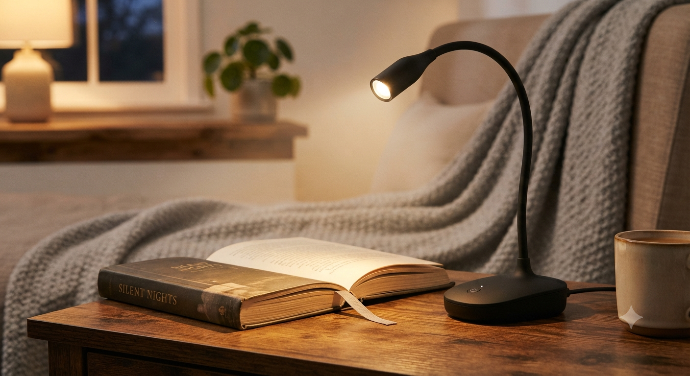 Flexible Neck Reading Light