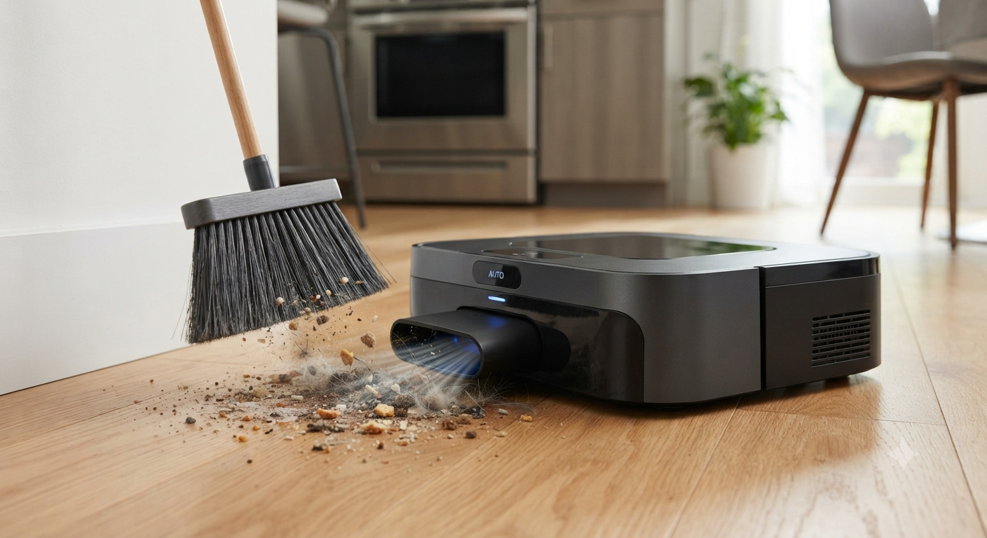 Touchless Vacuum Automatic Dustpan