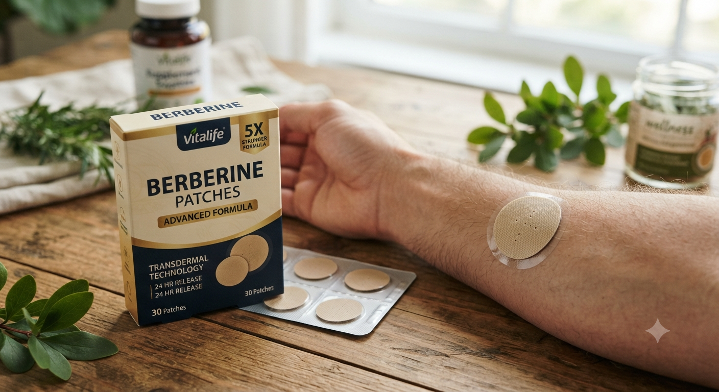 Berberine Patches - 5X Stronger Formula