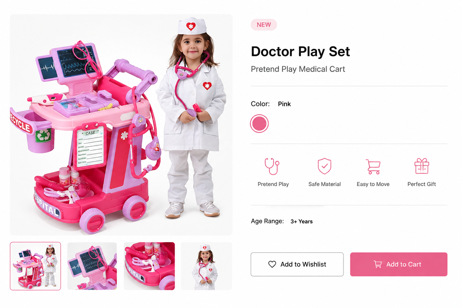 Kids Doctor Toy Kit
