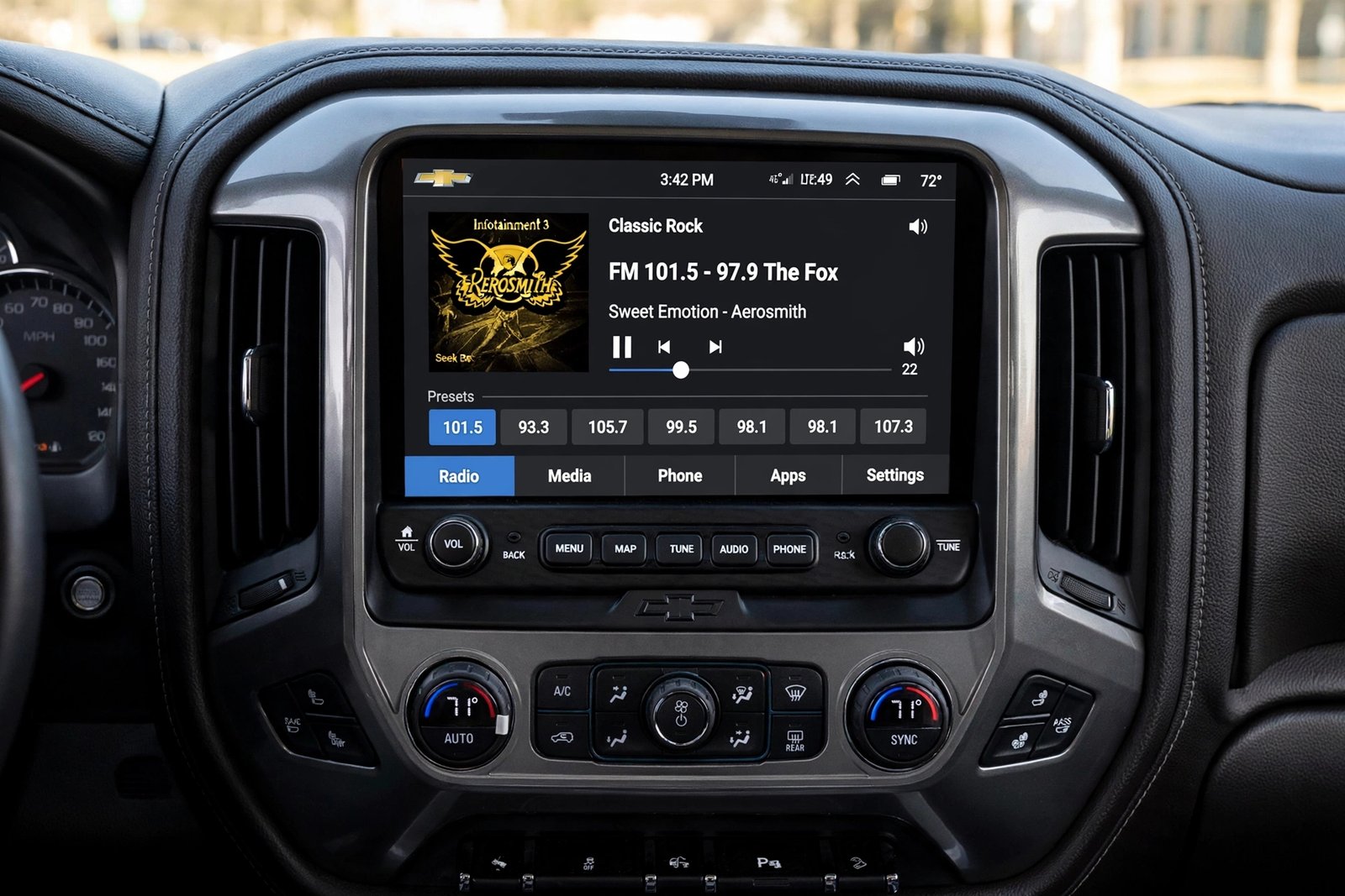 Radio for Chevy Silverado