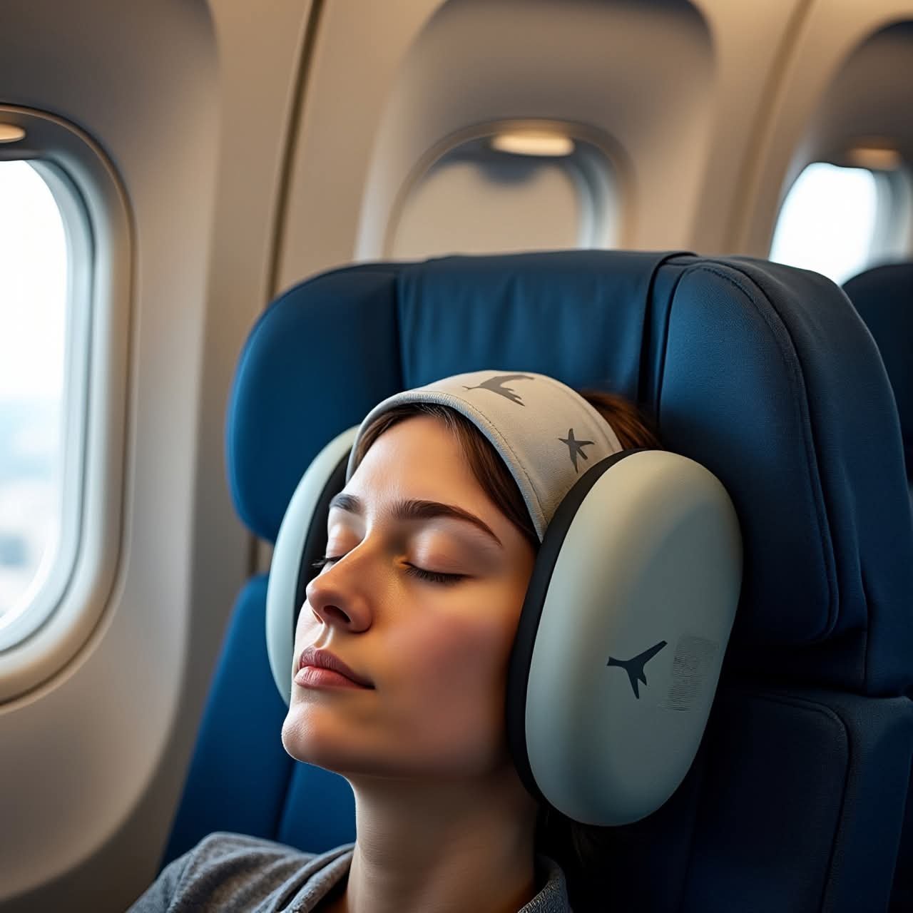 Sarisun airplane head strap