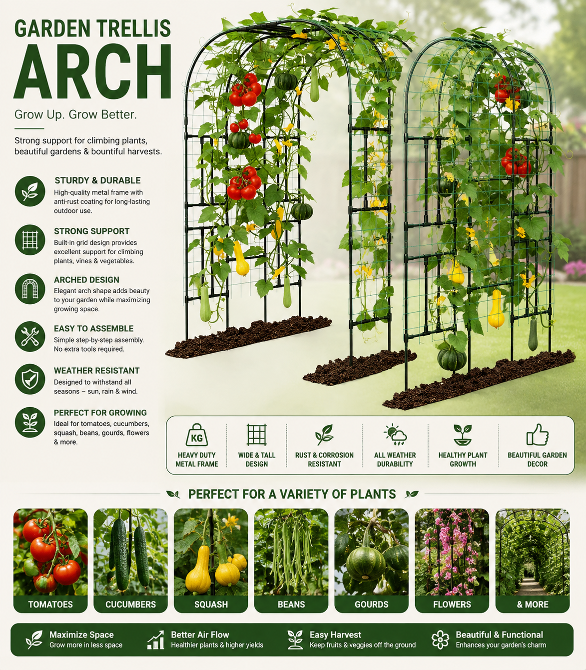 Elegant Garden Arch