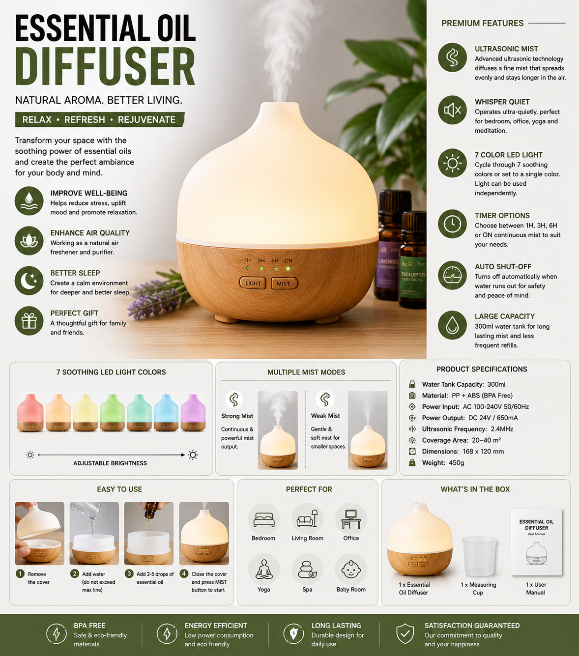 Essential Oil Diffuser