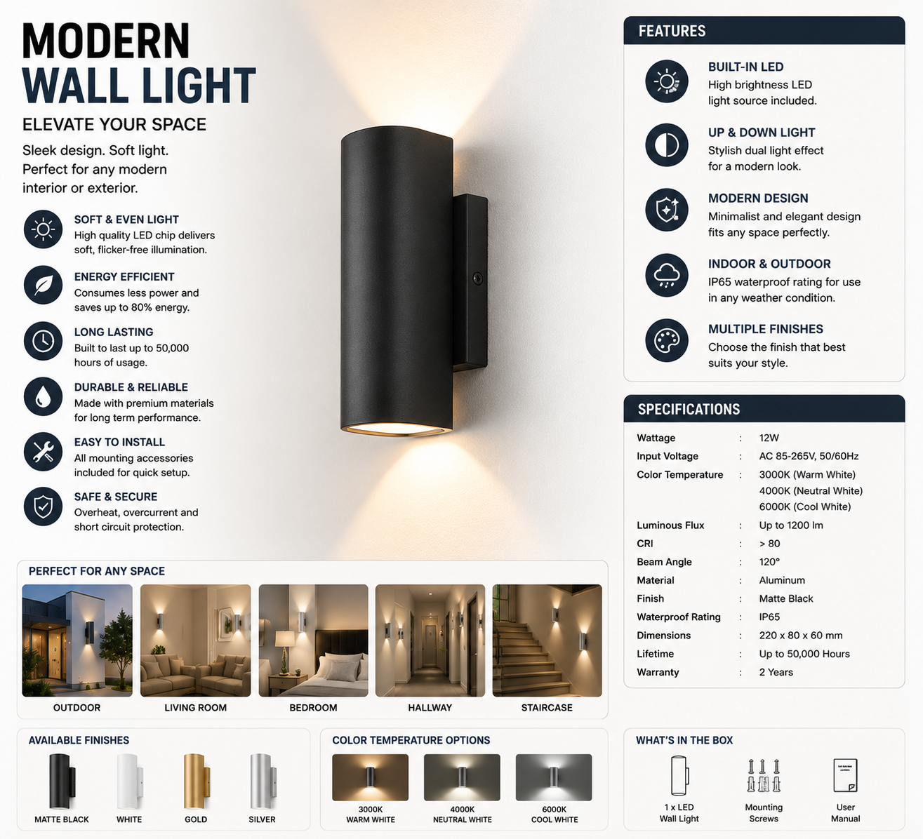Modern Wall Light